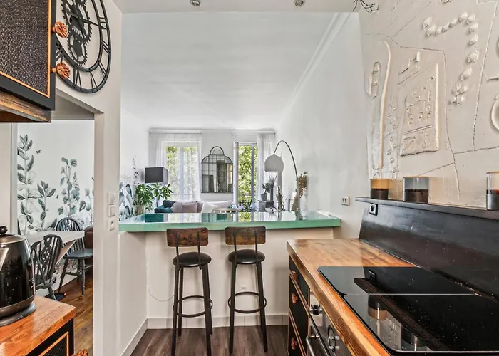 Modern -1br-2p- Le Marais Daire